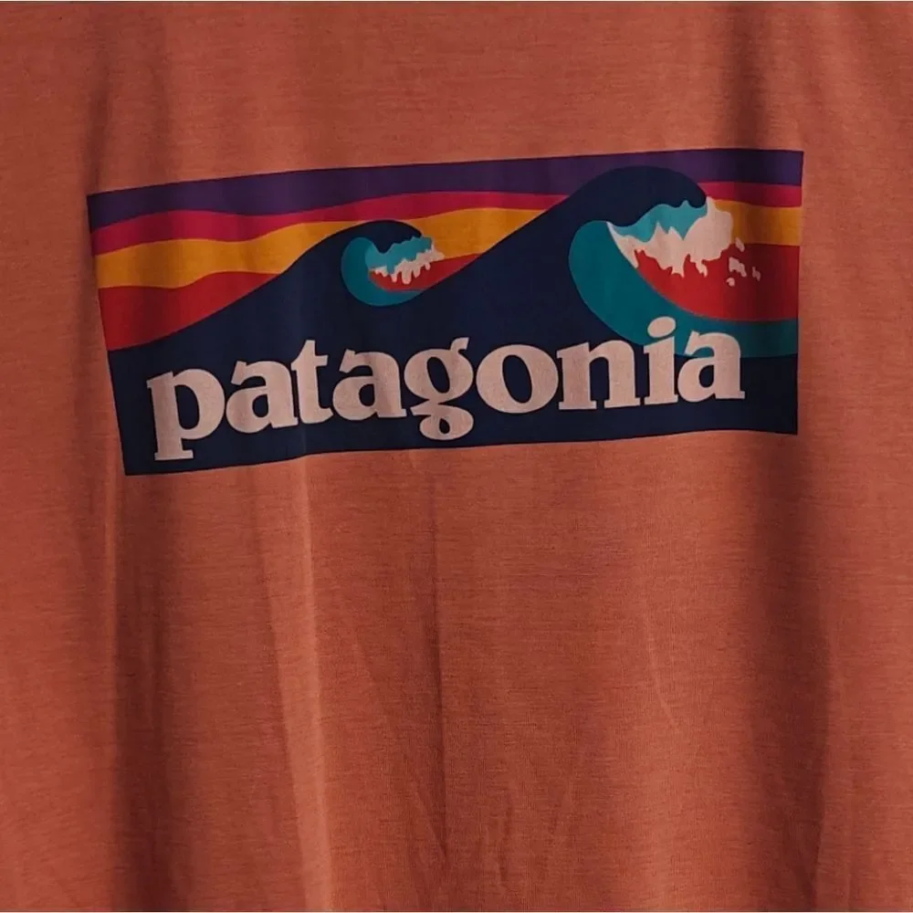 Patagonia Women's Peach Long Sleeve Top Size S - Picture 10 of 10